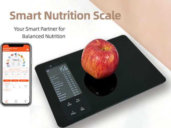 bluetooth nutriton scale with Calories,Macro tracking scale